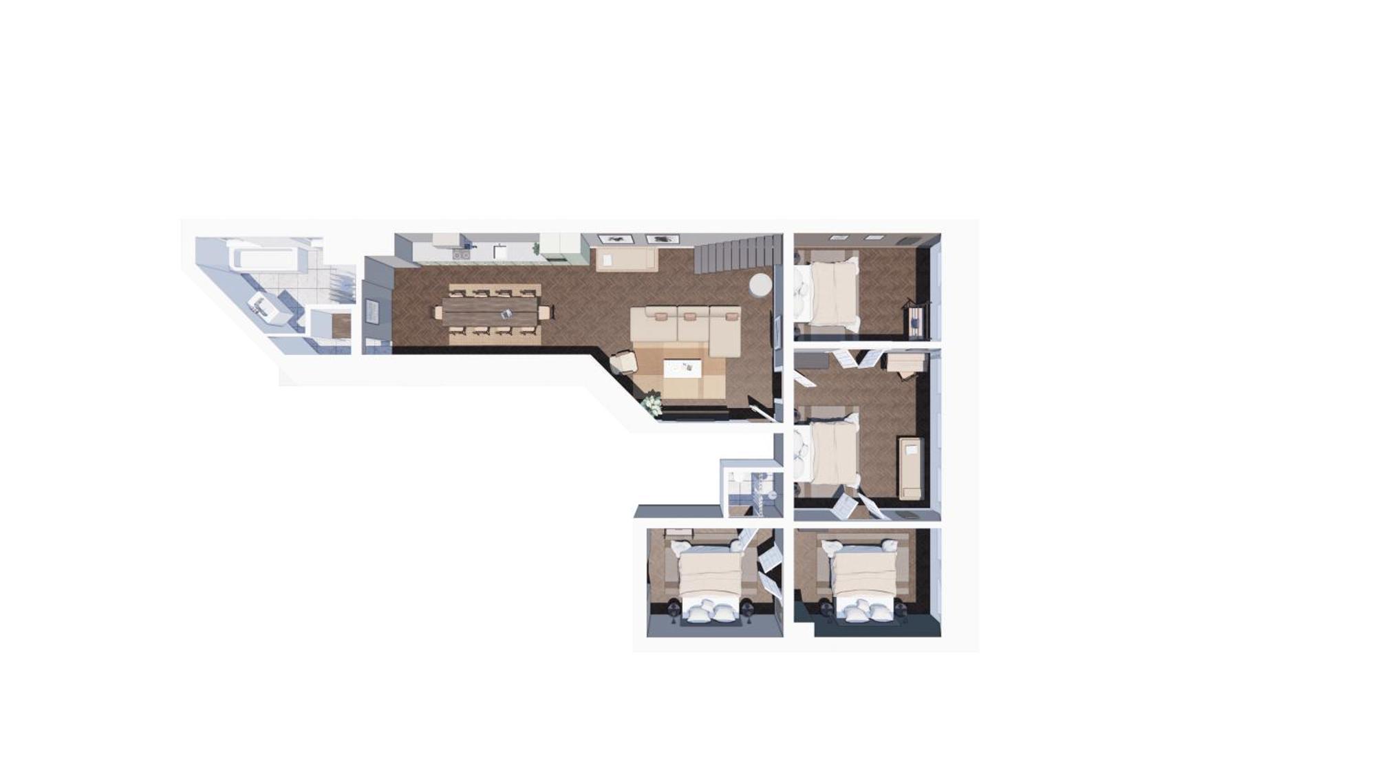 Luxury Penthouse - Private Balcony - Heart Of Copenhagen 아파트 외부 사진